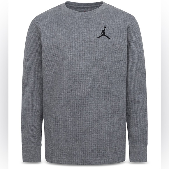 Jordan Other - Jordan Boys Long SleeveWaffled Knit Tee